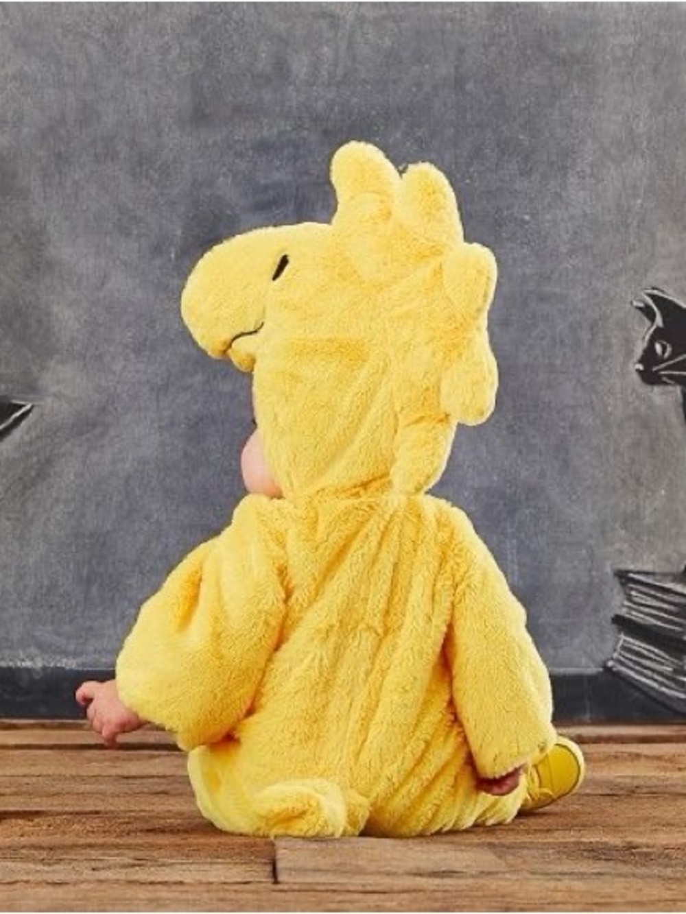 Pottery Barn Baby Bright Yellow Bird Woodstock Snoopy Peanuts Halloween Costume